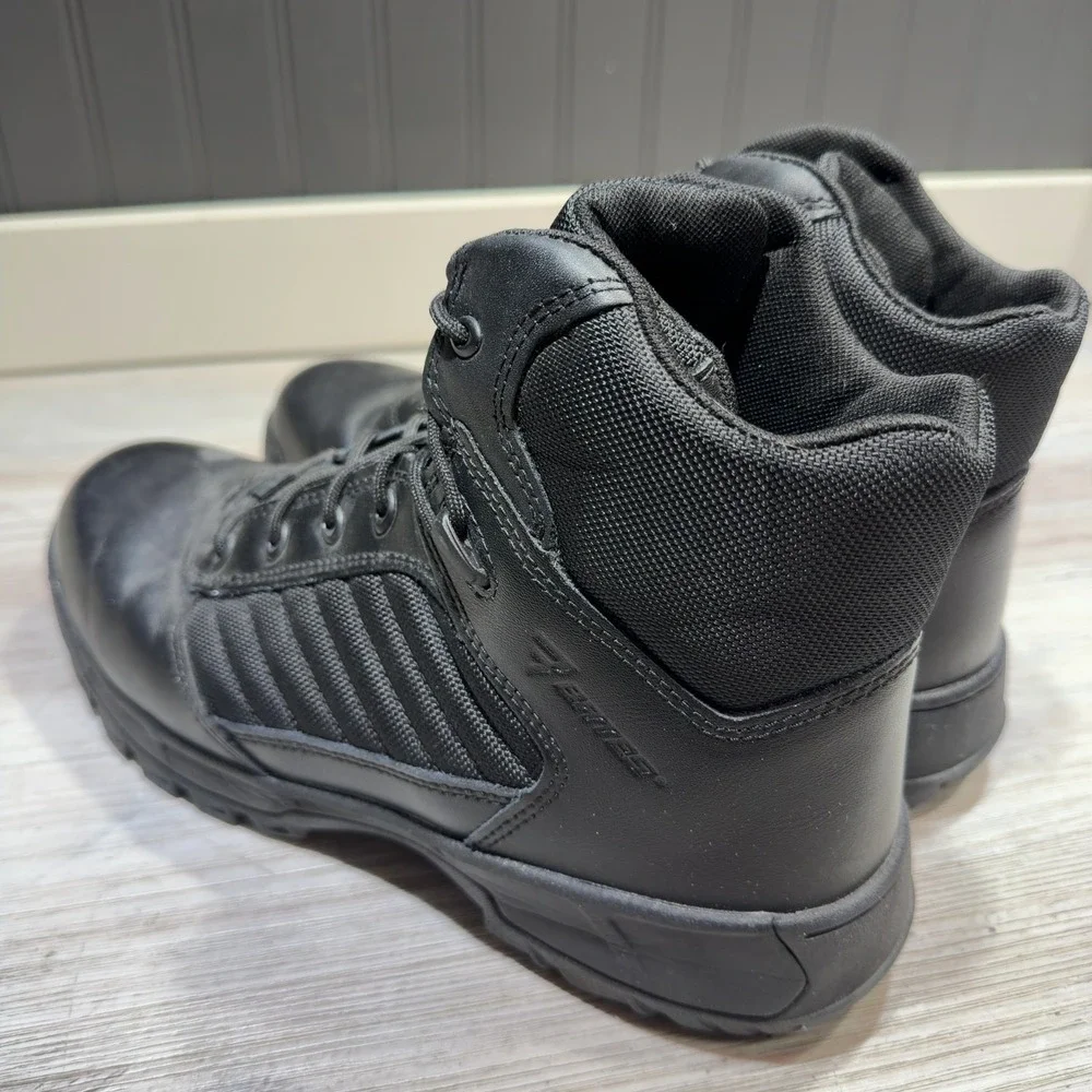 Bates Tactical Sport 2 Mid E03160 Boots Men US 11M Black Leather Combat Military